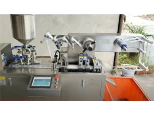 DPP-80Automatic Honey Jam Butter Liquid Food Blister Packing Machine